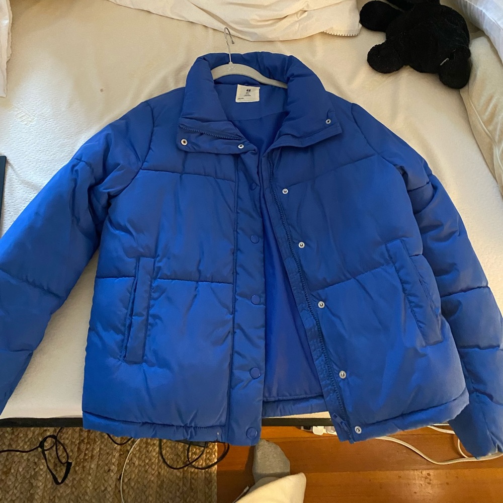 Blue Puffer Jacket